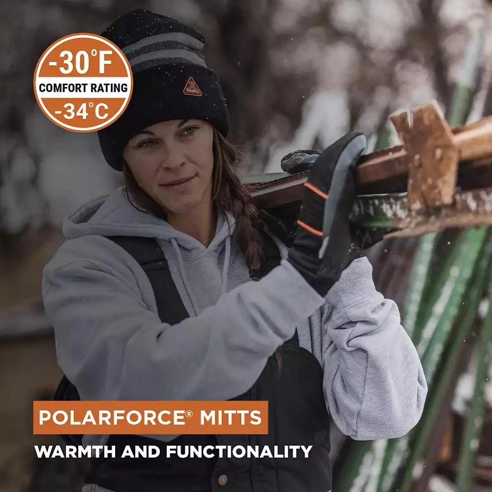 RefrigiWear Men
s PolarForce Mitt - Extreme Cold Weather Insulated Mittens, Waterproof, Windproof, Thermal Protection 3