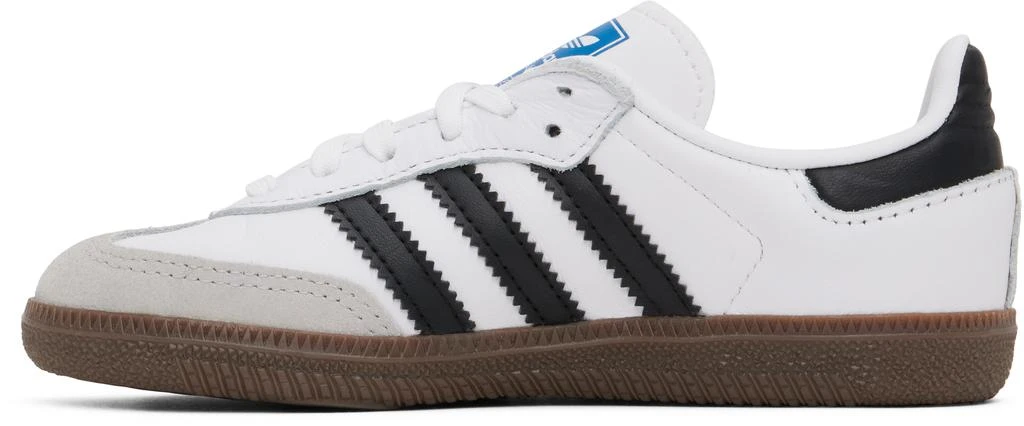 Adidas Little Kids White Samba OG Sneakers 3