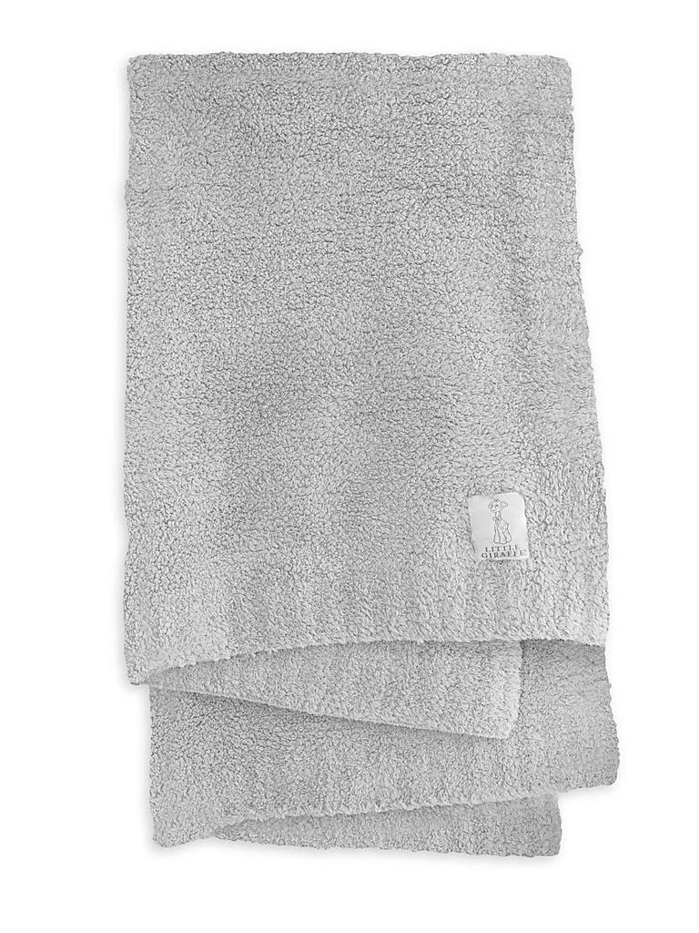 Little Giraffe Plush Chenille Knit Blanket 1