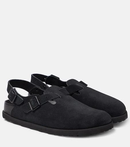 Birkenstock Tokio suede slingback clogs 1