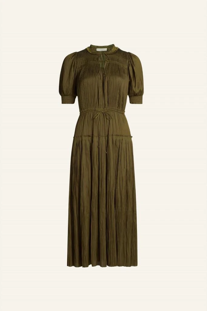 Ulla Johnson Astrid Dress In Olive 4