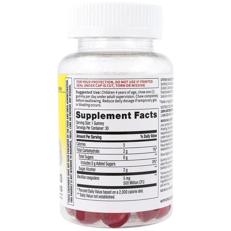 Walgreens Free
Pure Kids Probiotic Gummies Raspberry 7