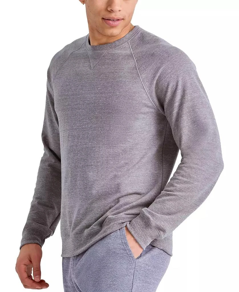 Hanes ORIGINAL Men's Triblend French Terry Crewneck Sweatshirt 4