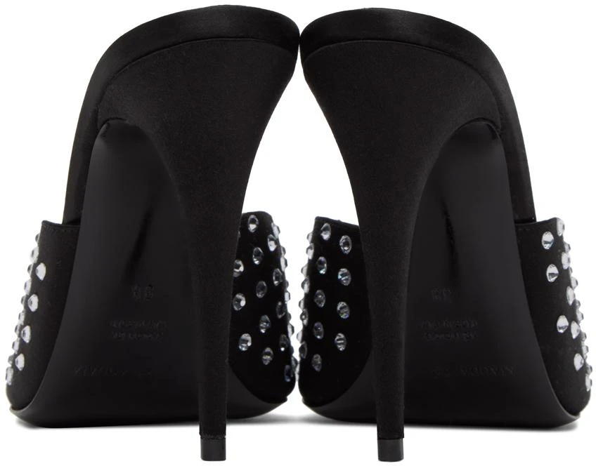 Magda Butrym Black Crystal Heels 2