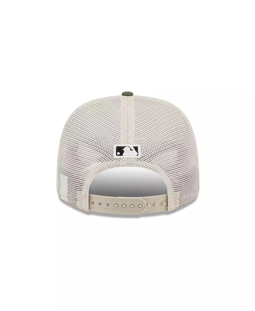 New Era Men's Light Beige/Olive Houston Astros 2025 Armed Forces Day 9SEVENTY Adjustable Hat 4