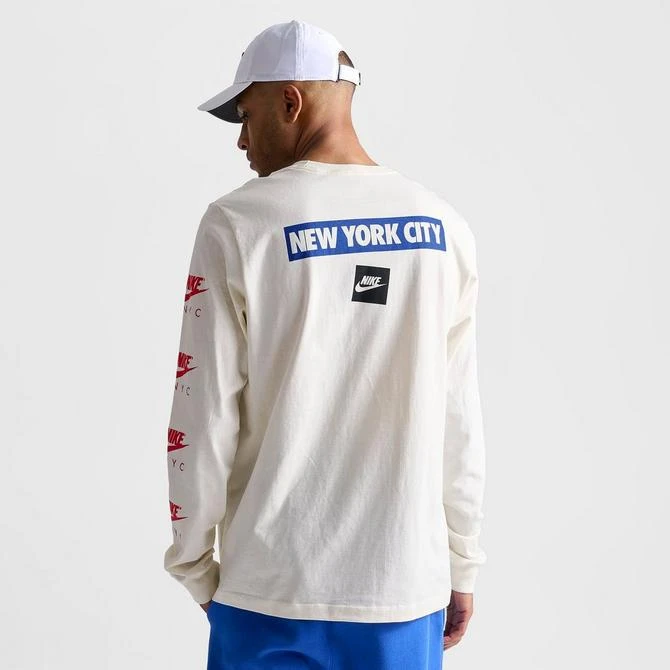 NIKE Men's Nike Sportswear Just Do It NYC Graphic Long-Sleeve T-Shirt 4