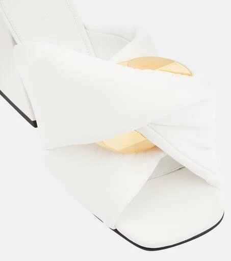 JW Anderson Chain Twist leather mules 6