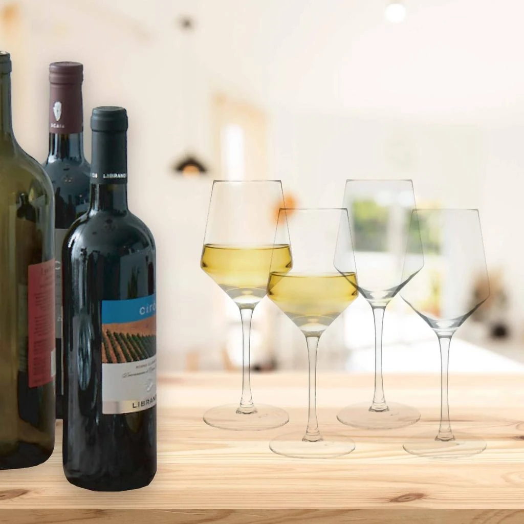 Creative Gifts International Creative Gifts International - White Wine Glasses - Set of 4 2