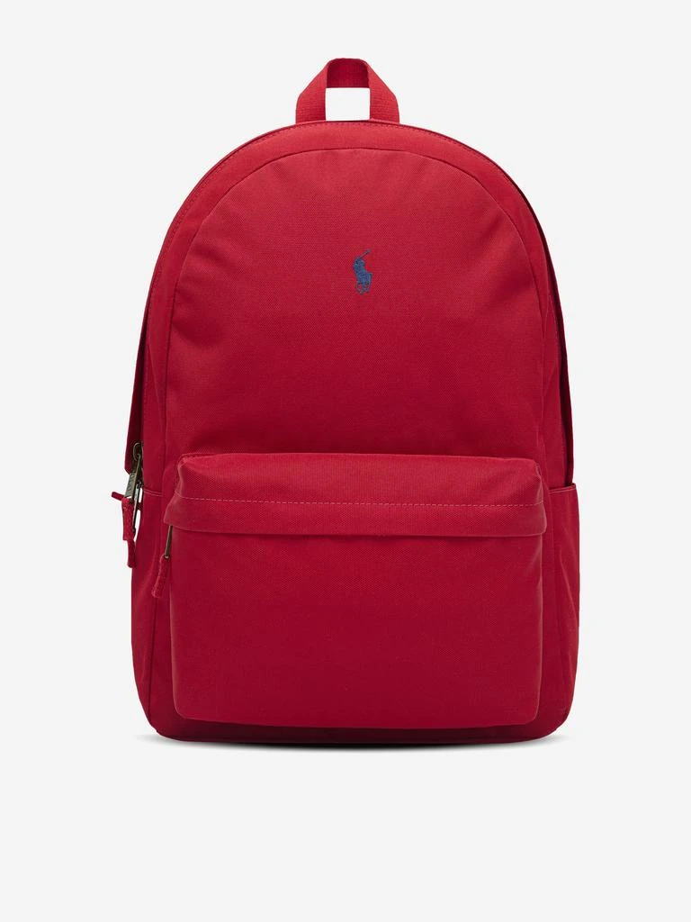 Ralph Lauren Ralph Lauren Kids Logo Backpack in Red (45cm)