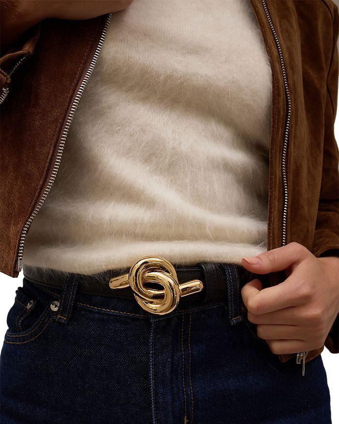 LELET NY Women's Glossy Knot Belt