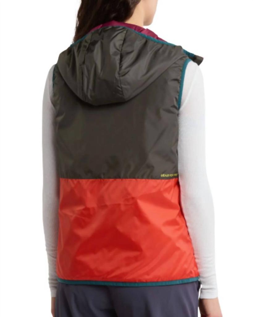 Cotopaxi Teca Calido Hooded Vest In Run Run