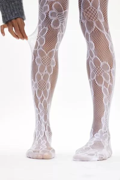 Urban Outfitters Floral Lace Tights 2