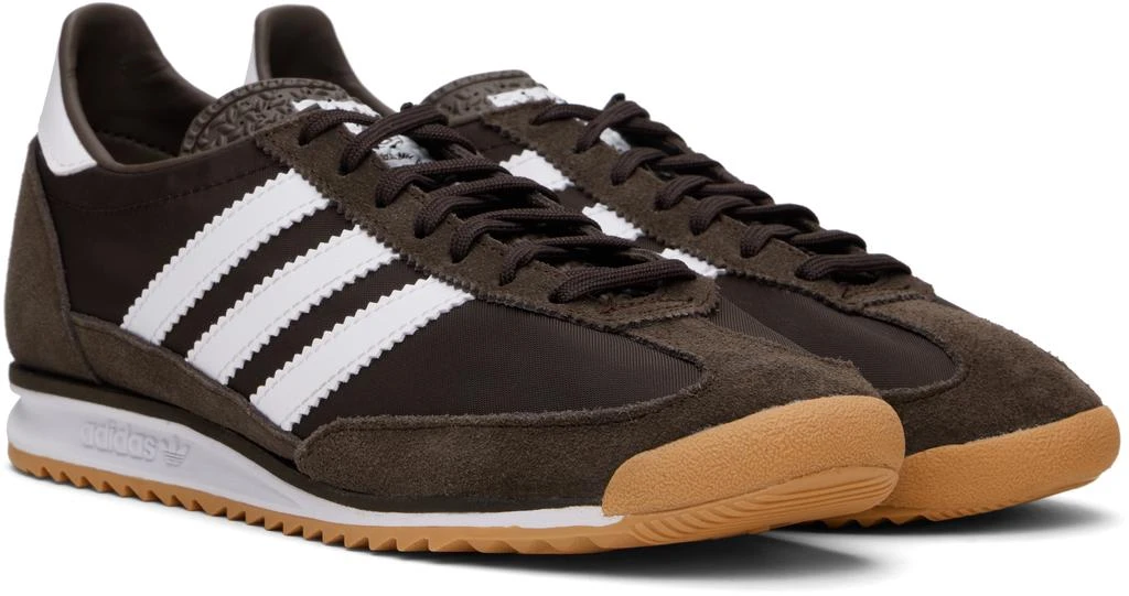 Adidas Brown SL 72 OG Sneakers 4