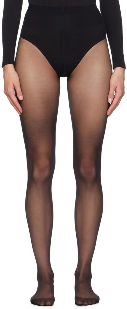 Wolford Black Individual 10 Tights 1