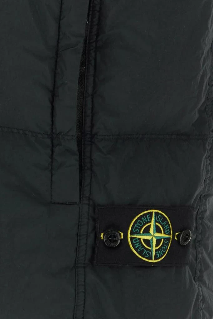 Stone Island Black Nylon Sleeveless Down Jacket 3