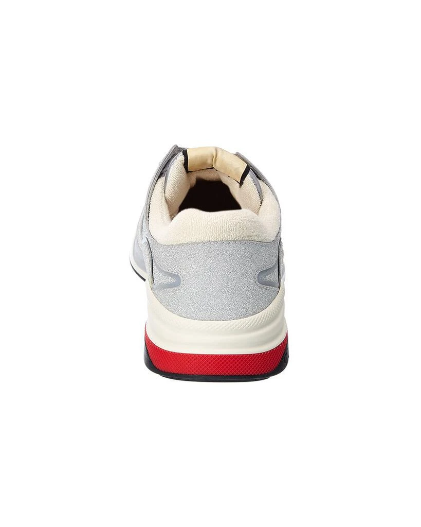 Gucci Ultrapace Glitter Leather & Mesh Sneaker 3