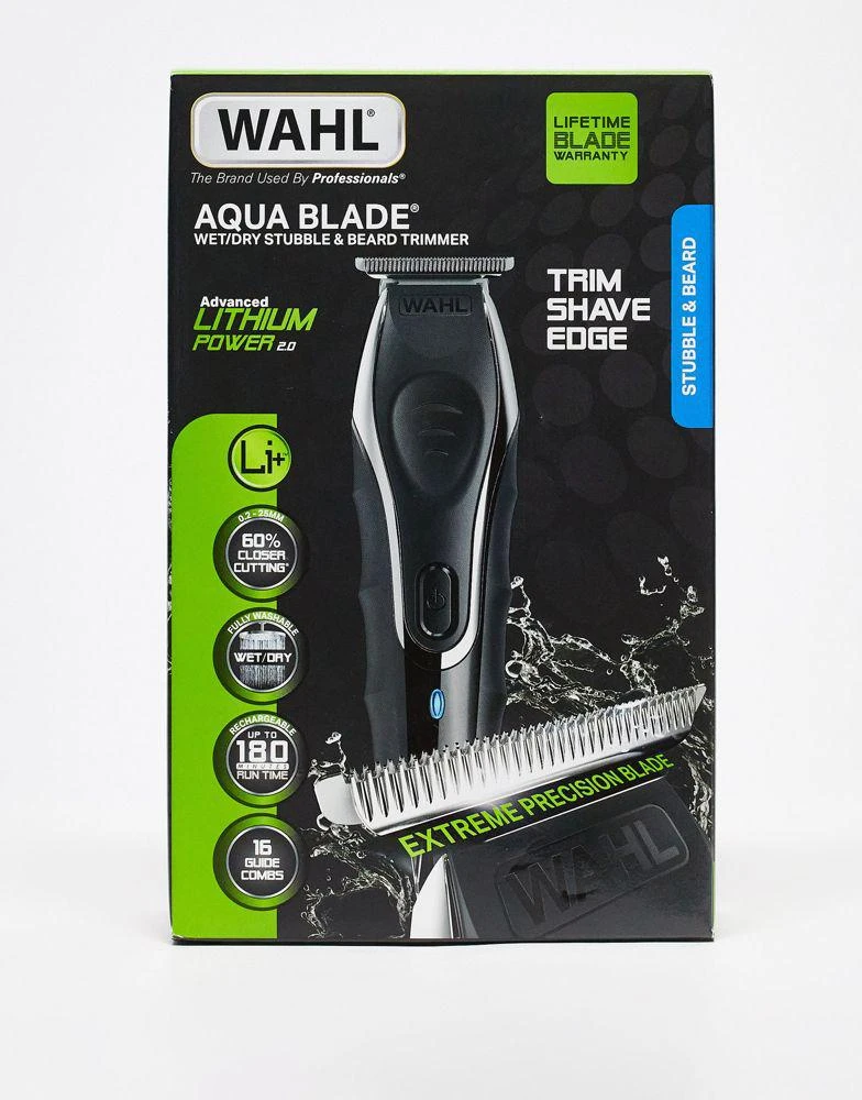 WAHL Wahl Aqua Blade Wet/Dry Stubble & Beard Trimmer 1