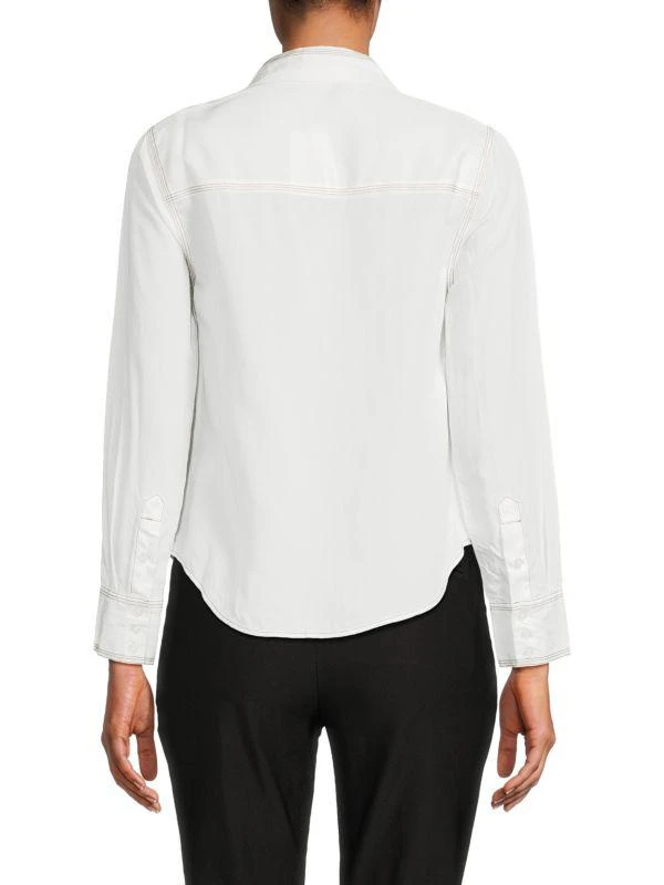 Ecru Point Collar Shirt 2