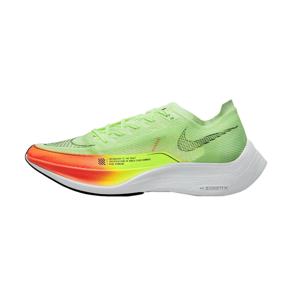 NIKE ZoomX Vaporfly Next% 2 Barely Volt / Black - Hyper Orange  CU4111-700 Men
s