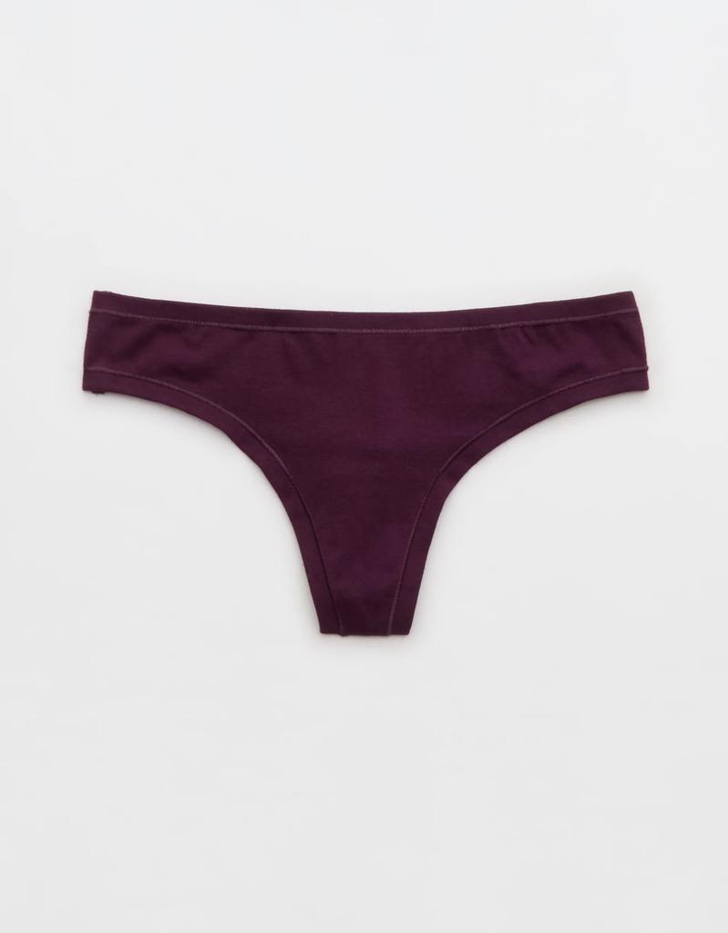 Aerie Superchill Cotton Thong Underwear