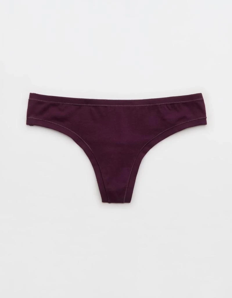 Aerie Superchill Cotton Thong Underwear 1