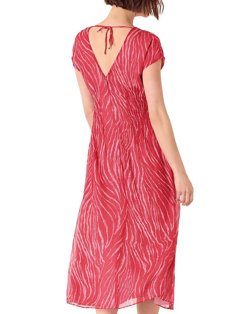 Whistles Zebra Texture Midi Dress 3