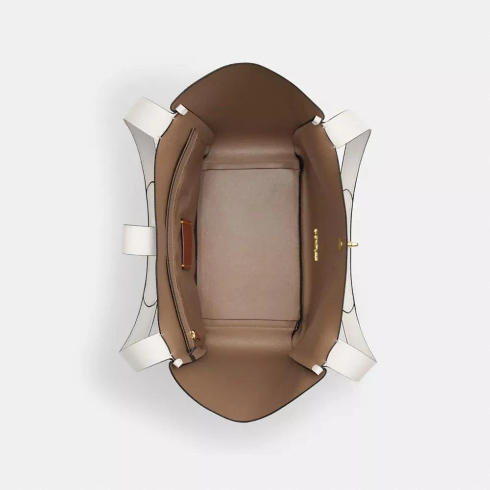 Coach Hadley Turnlock Tote Bag 4