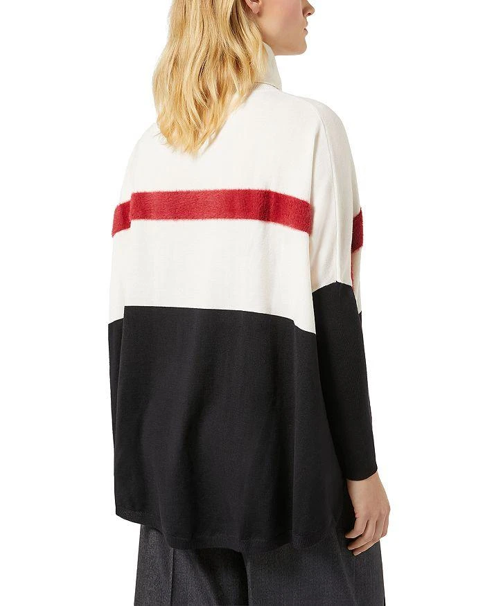 Marina Rinaldi Plus Agrume Poncho Sweater 3