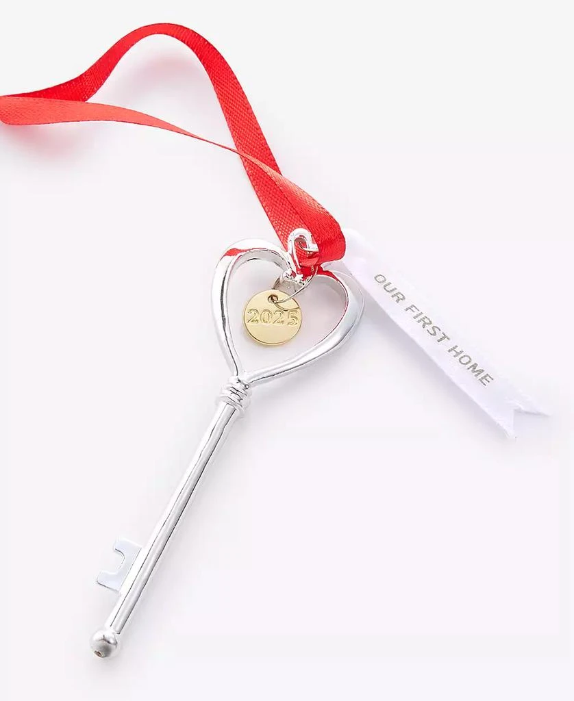 Holiday Lane Our First Home 2025 Heart Key Ornament, Macy
s Exclusive 4