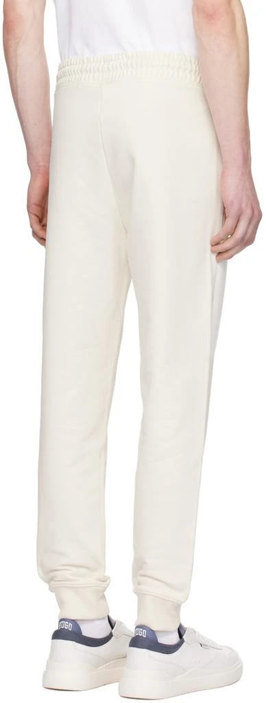 Hugo Off-White Embroidered Sweatpants 3