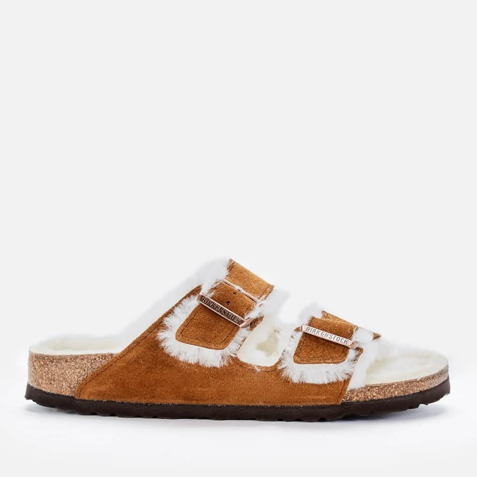 Birkenstock BIRKENSTOCK WOMEN'S ARIZONA SHEARLING SLIM-FIT SANDALS 1