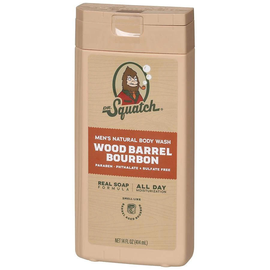 Dr. Squatch Body Wash Wood Barrel Bourbon 3