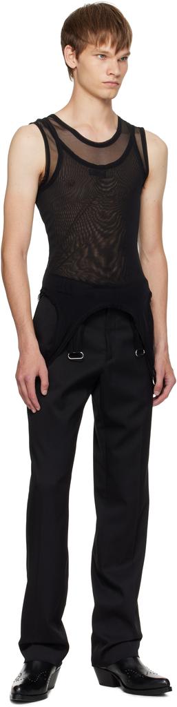 Shop Black Garter Tank Top on Sale at BeyondStyle – Get 46% Off