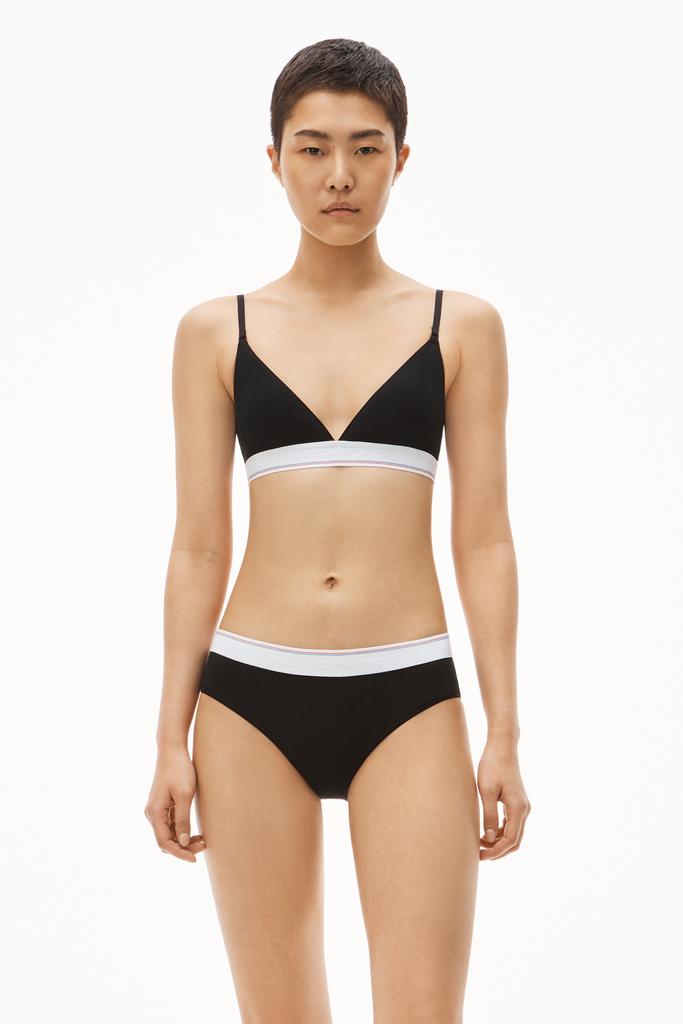 Alexander Wang Bralette in Ribbed Jersey