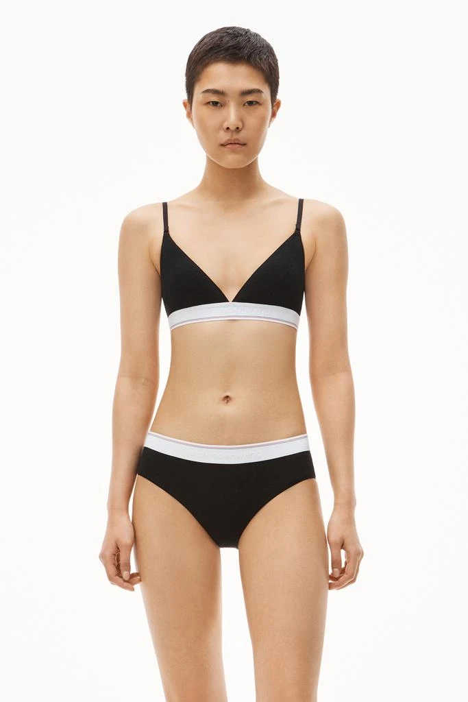 Alexander Wang Bralette in Ribbed Jersey 1