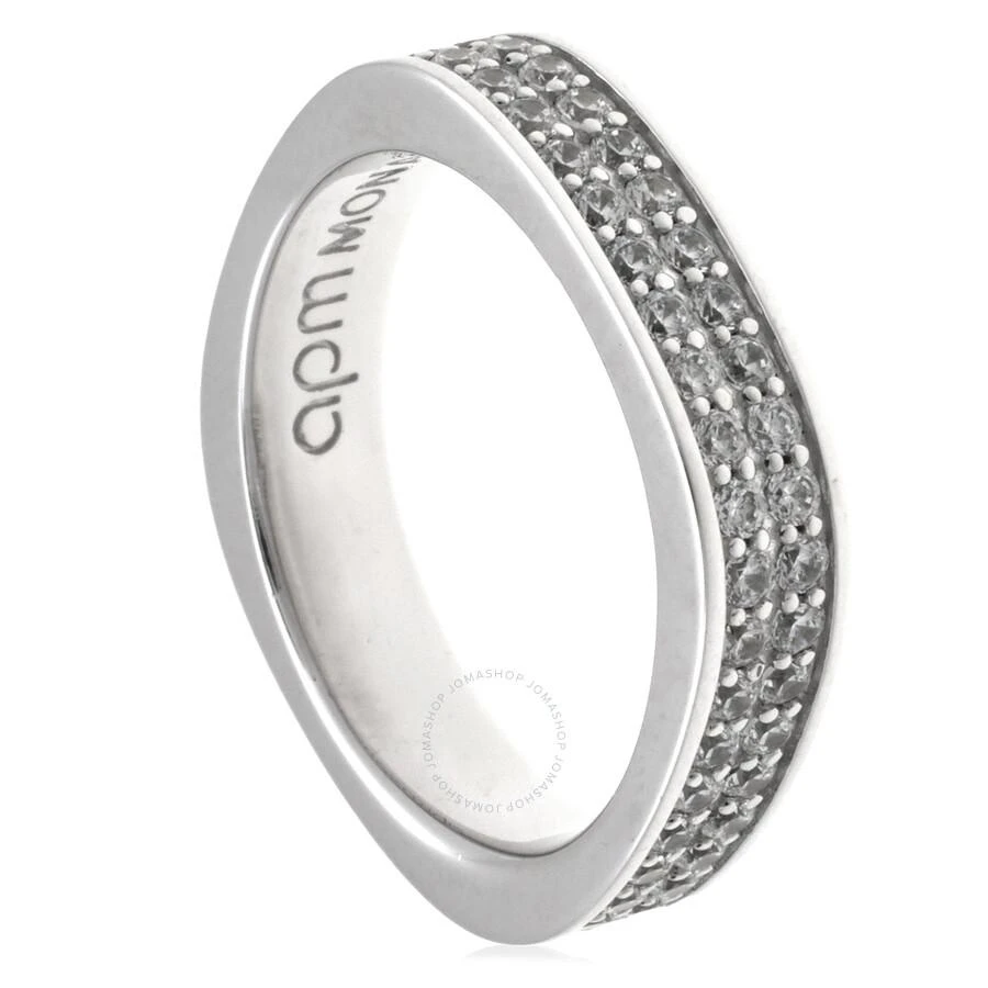apm Monaco Ladies Chunky Pave Embellished Ring 2