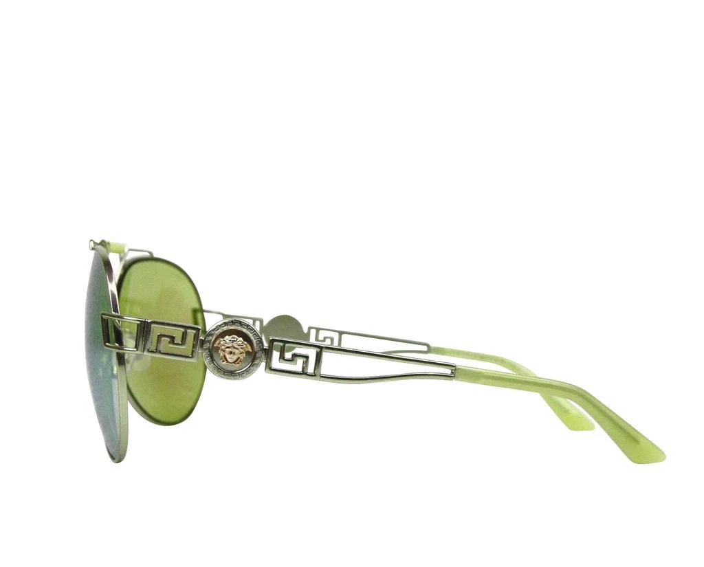 Versace Women's Mirro Metal Aviator Sunglasses 5