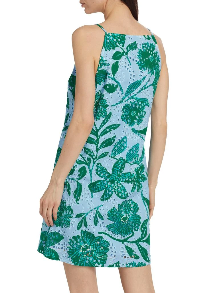 FIGUE Leonie Floral Cotton Slip Dress 2