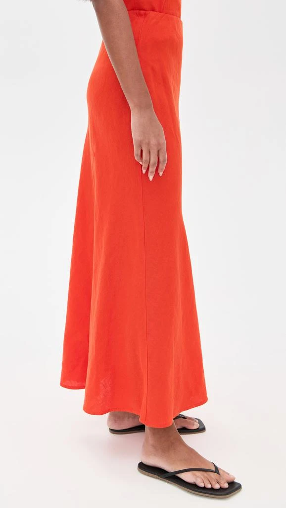 Madewell Linen Maxi Slip Skirt 3