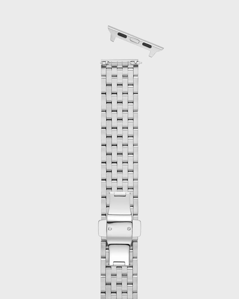 MICHELE 7-Link Stainless Steel Bracelet for Apple Watch, Gold/Silver 4