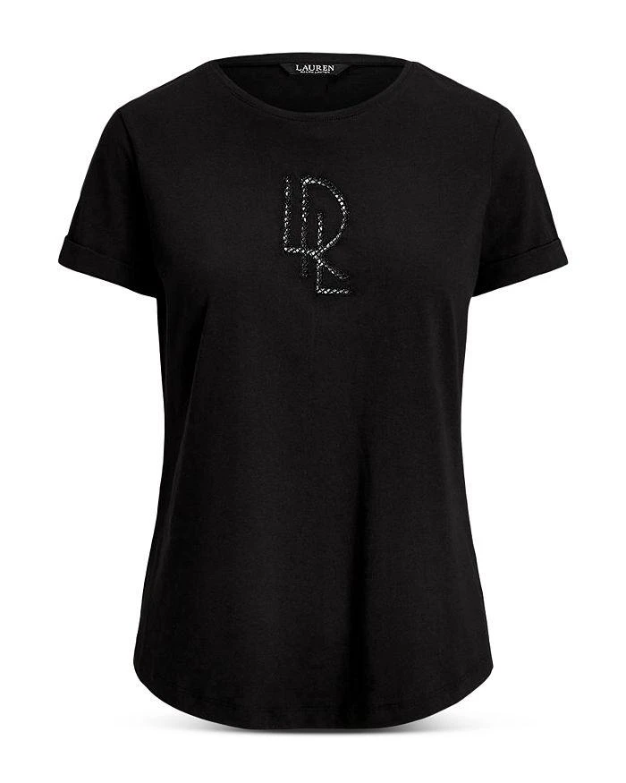 Ralph Lauren Beaded Logo Crewneck Tee 6