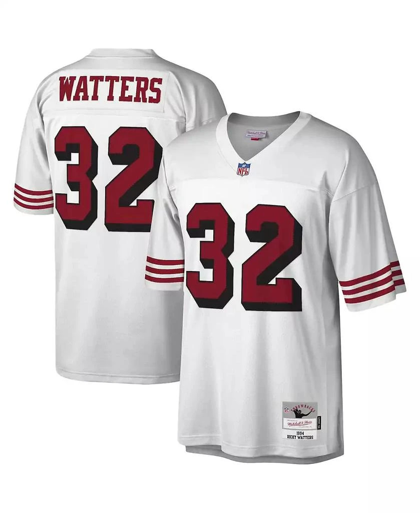 Mitchell and Ness Men's Ricky Watters White San Francisco 49ers Legacy Replica Jersey 1