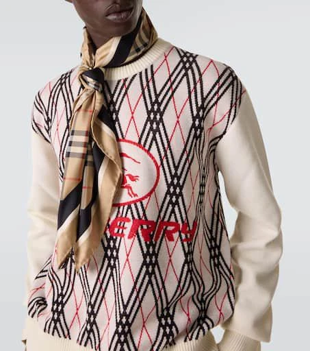Burberry Argyle jacquard sweater 5