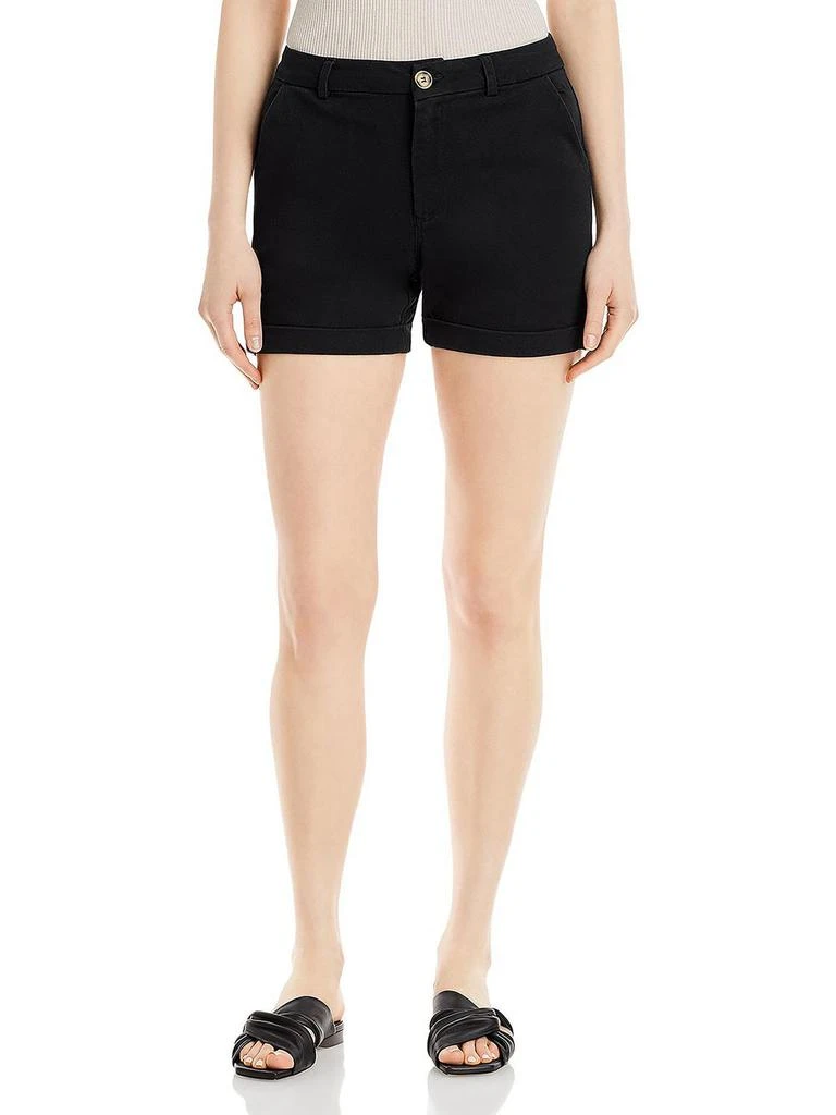 Three Dots Samona Womens Casual Rolled Hem Denim Shorts 3