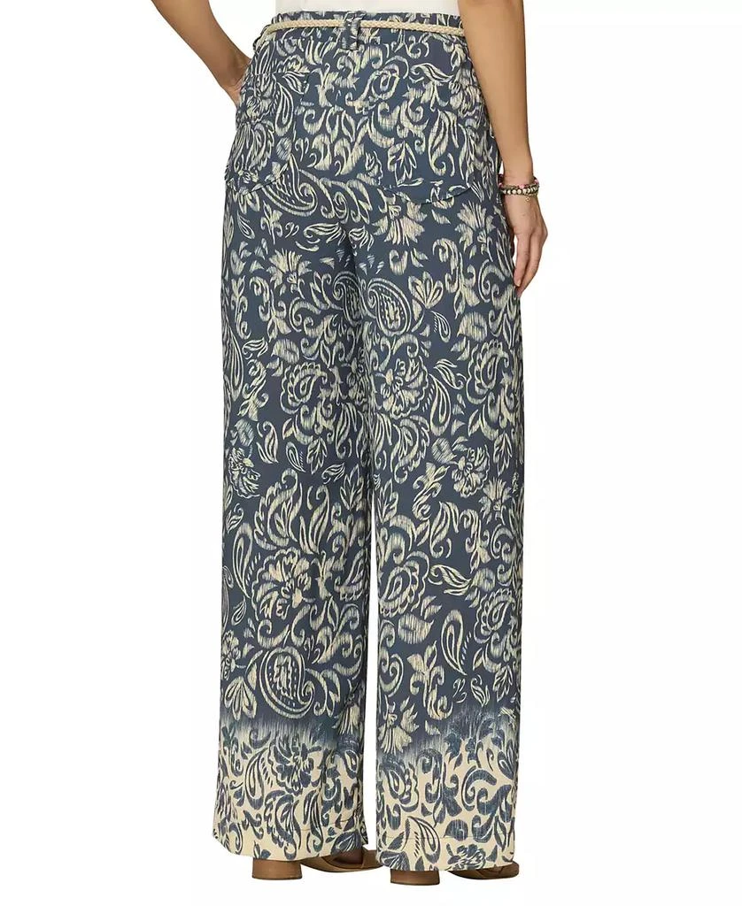 Democracy Petite Pleated Wide Leg Pants 3