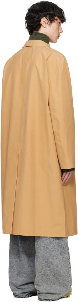 MM6 Tan Salomon Edition Outerwear Trench Coat 3