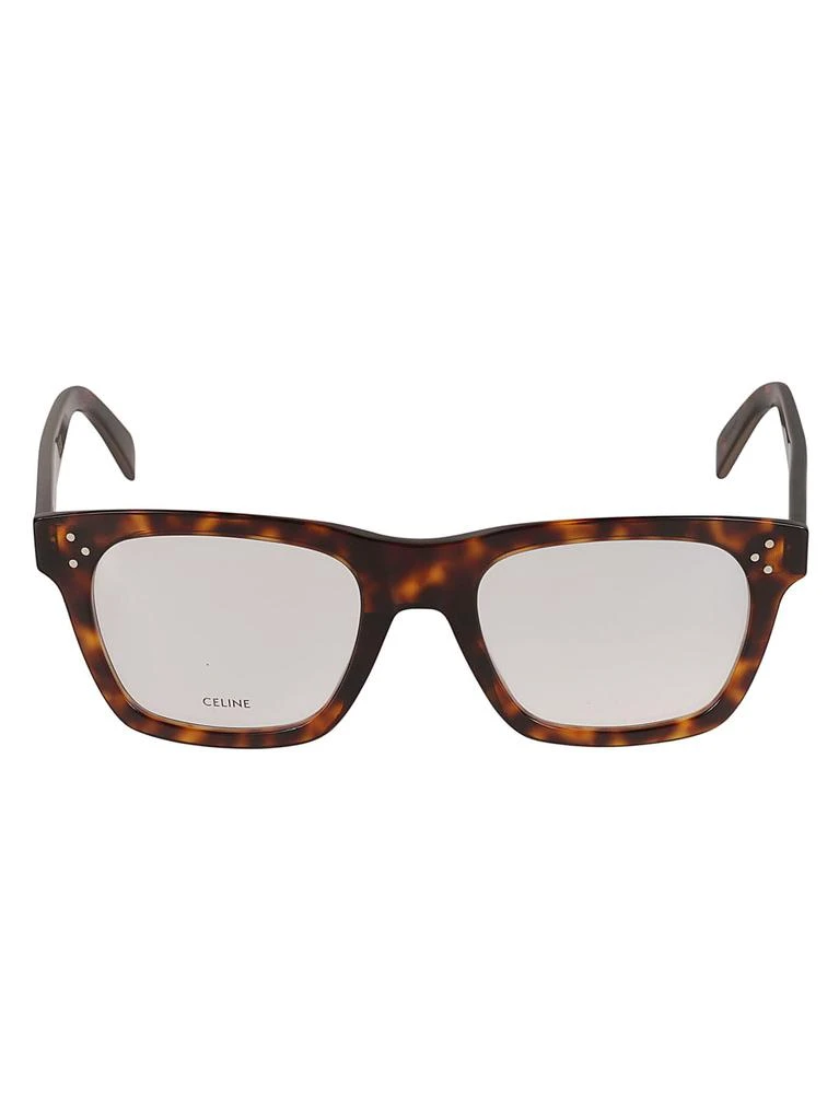 Celine Flame Effect Square Lens Glasses 1