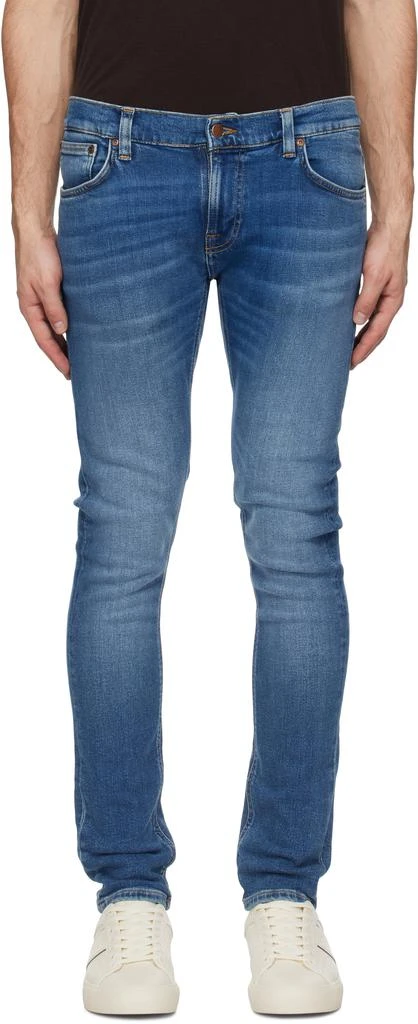 Nudie Jeans Blue Tight Terry Jeans 1