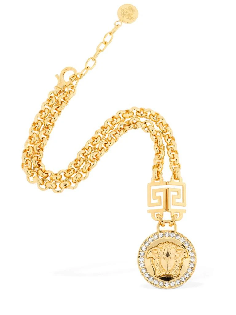 Versace Icon Medusa Crystal Necklace 2