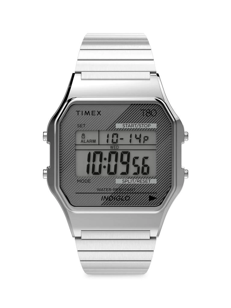 Timex Timex T80 Rainbow Stainless Steel Bracelet Watch 1
